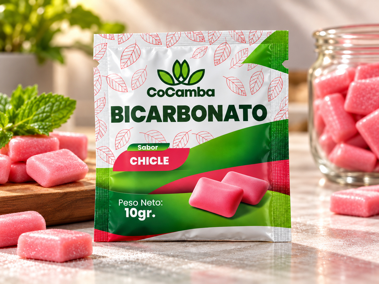 Bico sachet — Foto: sachet · chicle