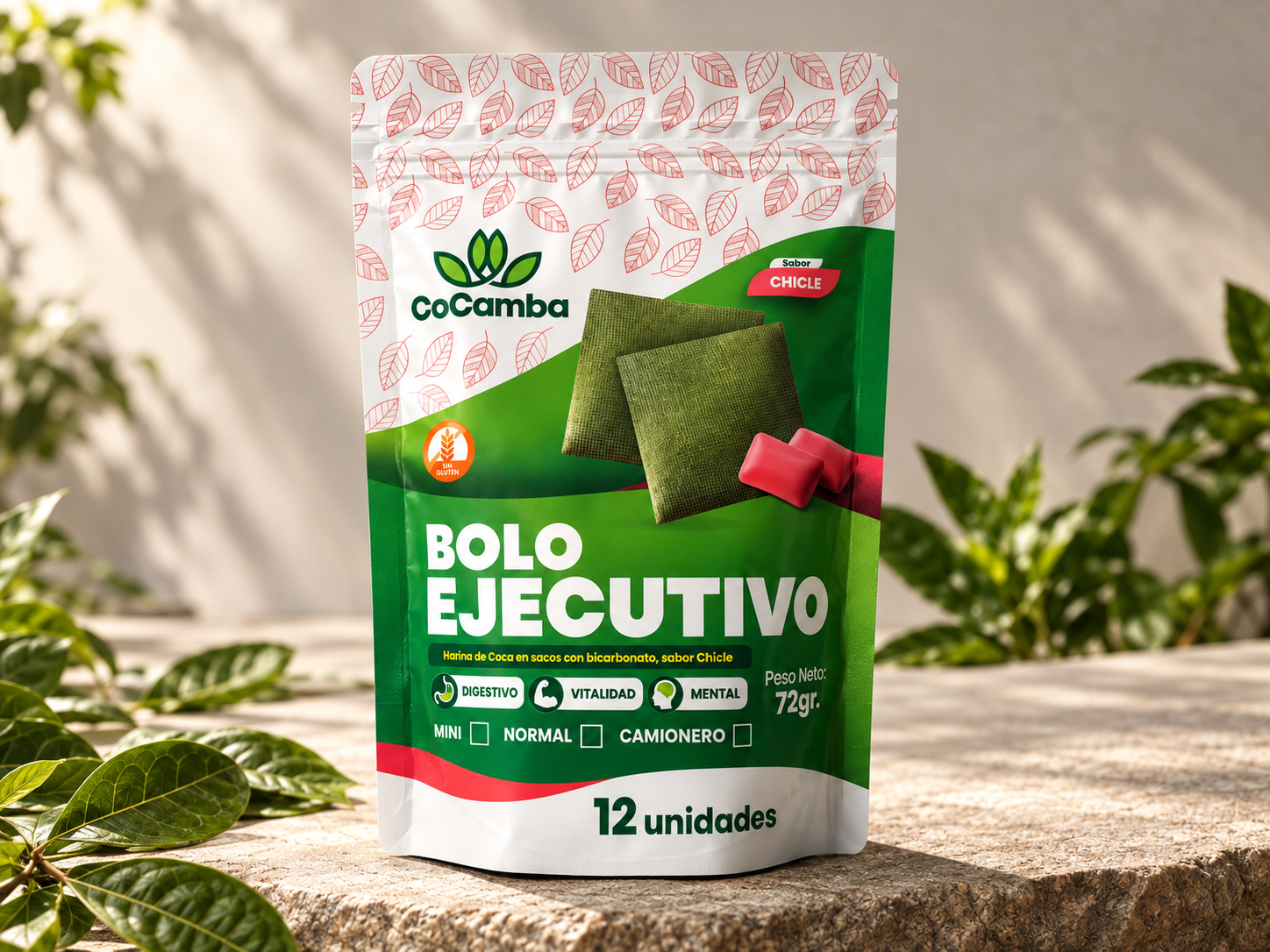 Bolo Ejecutivo — Foto: 12 unidades · chicle