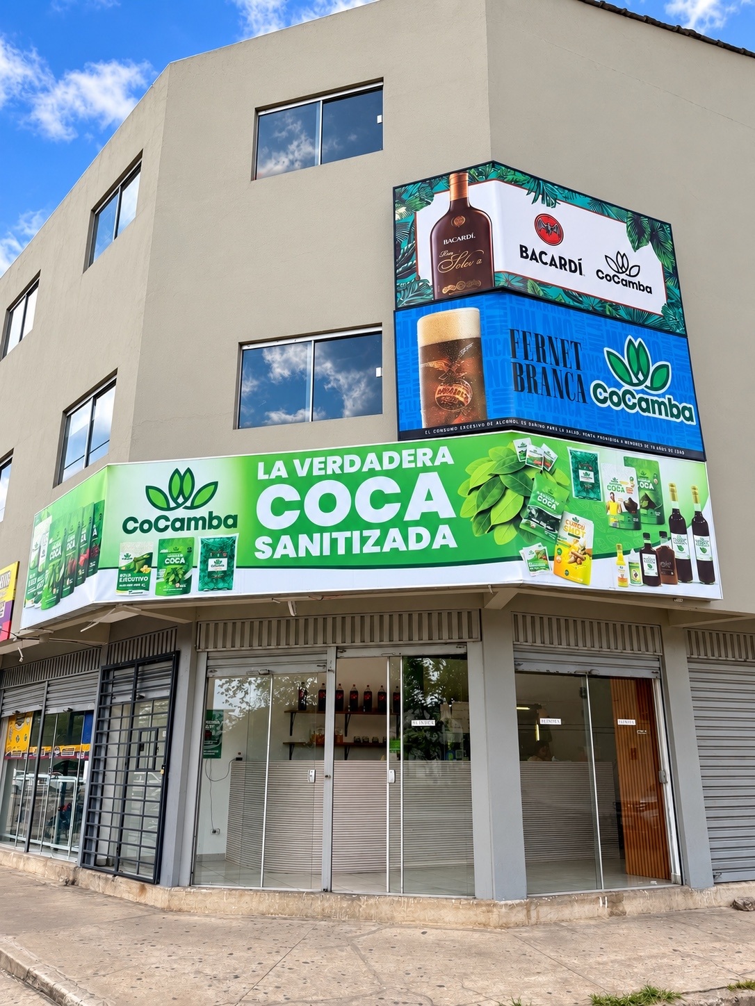 Fachada de COCAMBA Radial 26